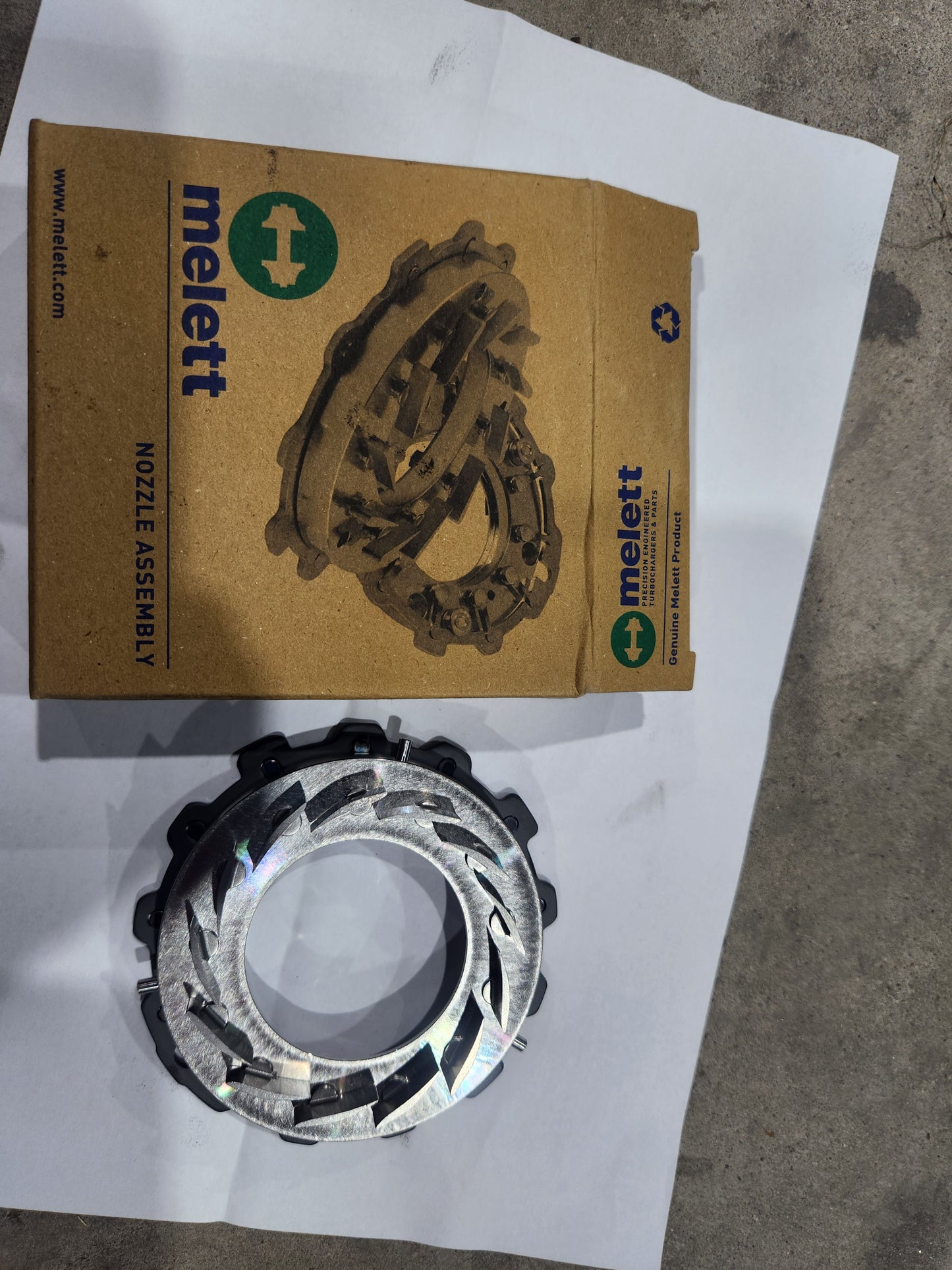 N57 GT2056 Stock Turbo Replacement VNT assembly