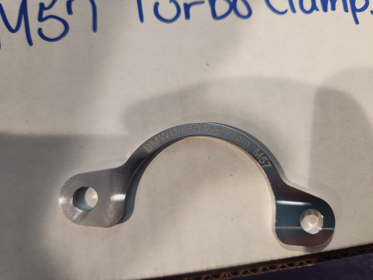 E70/E90 M57 Turbo pipe clamp Replaces TWO OEM 11657794574