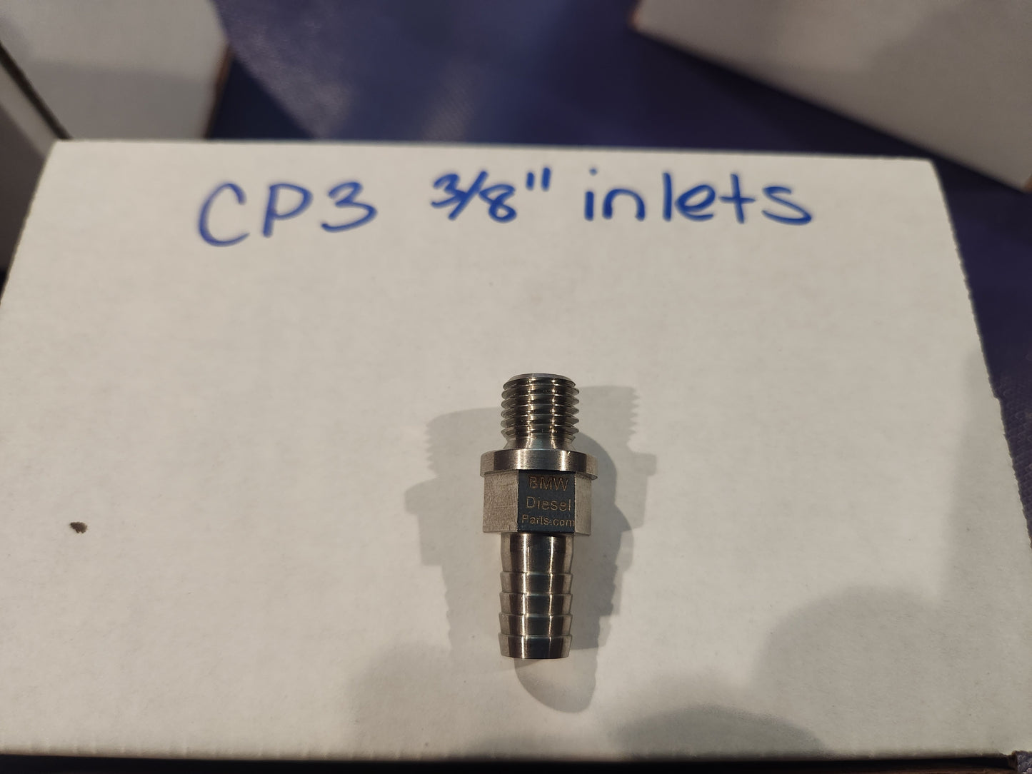 CP3 3/8" barbed feed lines 304SS Will fit all BMW CP3