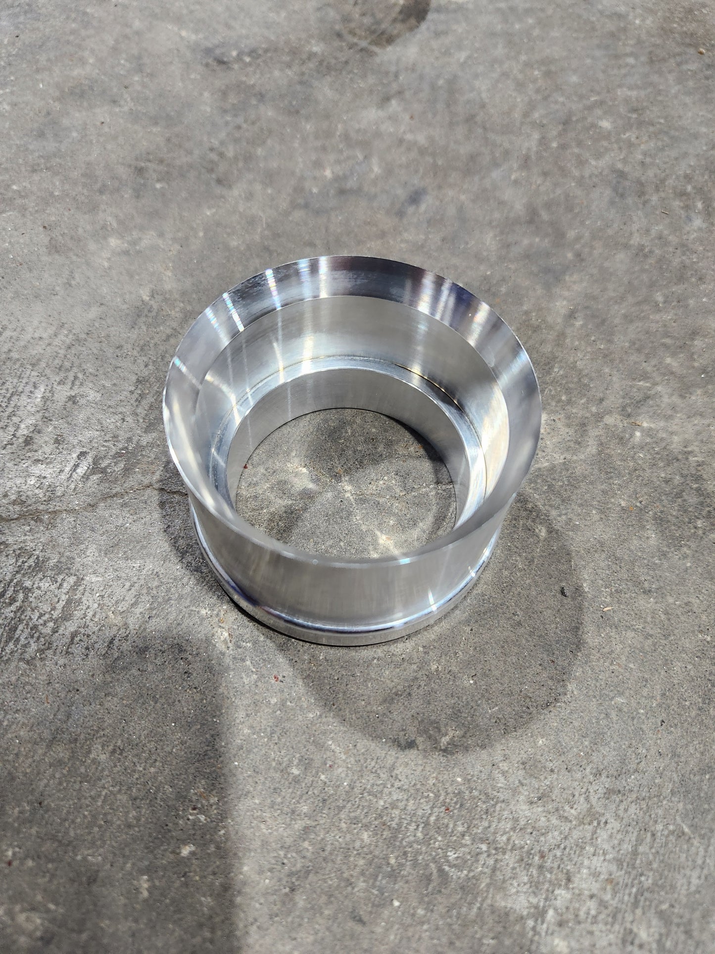 M57 Turbo Outlet Adapter 6061 CNC Aluminum 2.75"