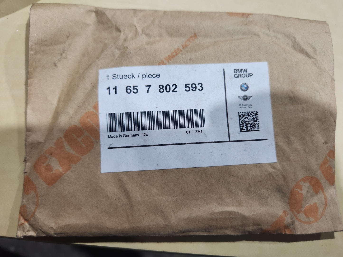 M57 BMW Turbocharger Gasket - Genuine BMW 11657802593 335D/X5 E70/E90