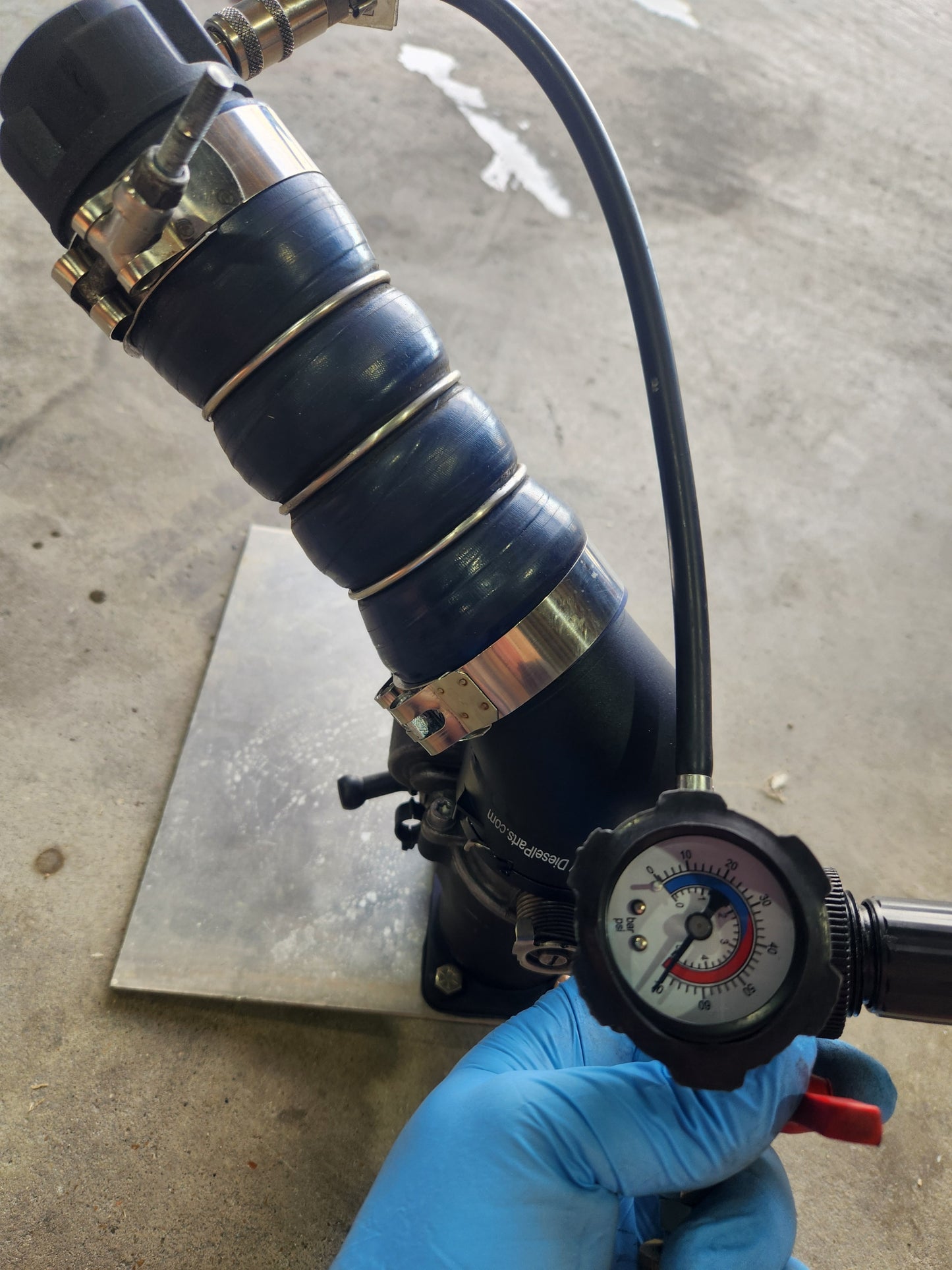 M57 E70/E90 Billet 6061 Aluminum ASV throttle adapter Revised & tested to hold 70psi+ 11618506078 and 11618506079