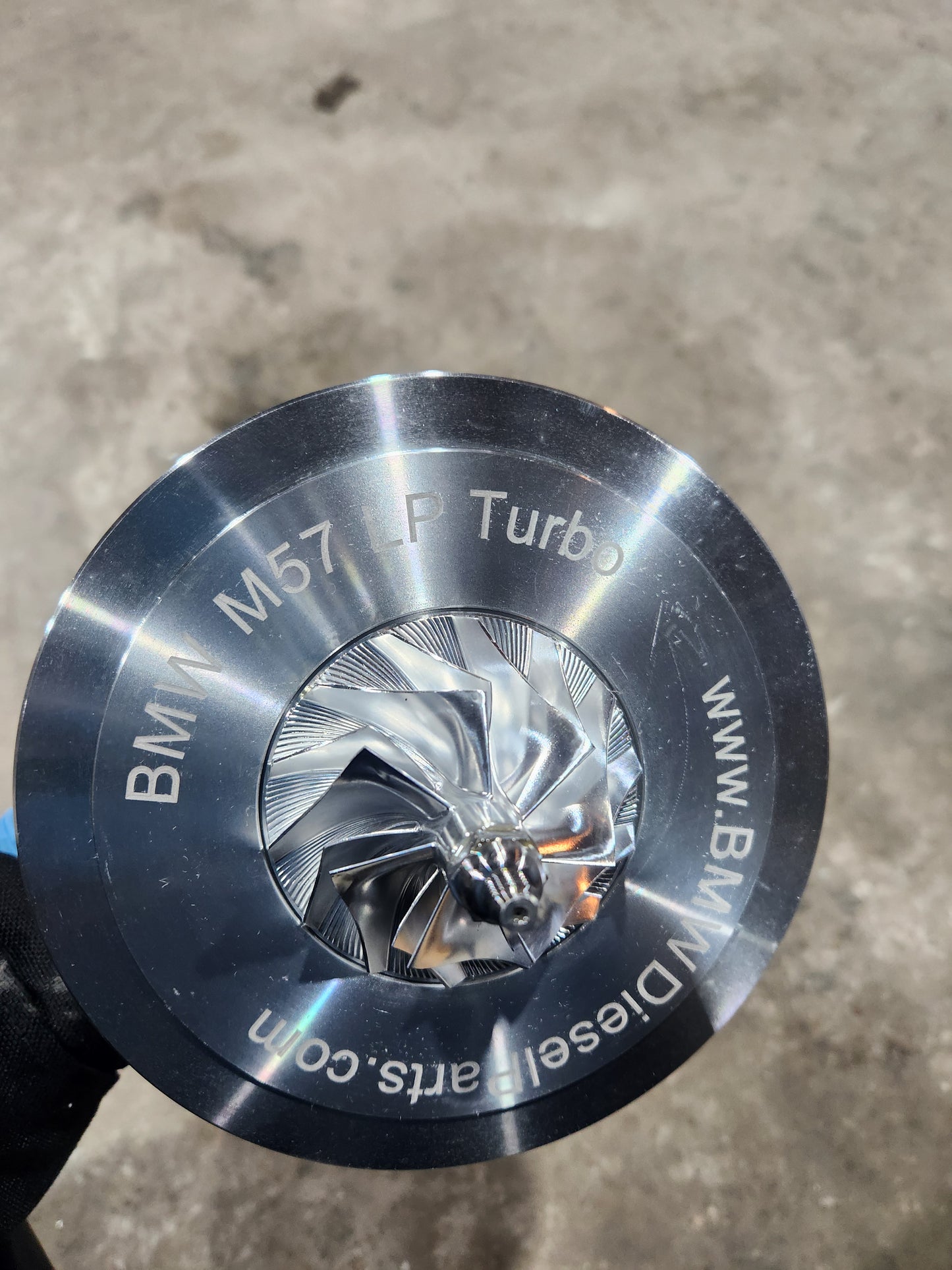 BMW X5 335d E70 / E90 M57 K26 Low Pressure Turbo CHRA with Billet compressor Wheel