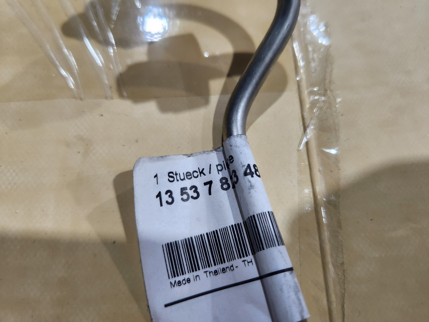 BMW N57 OEM CP4 NEW fuel line 13537823483 2014-2018 BMW 535d X5 Pressure Hose Assy 13537823483