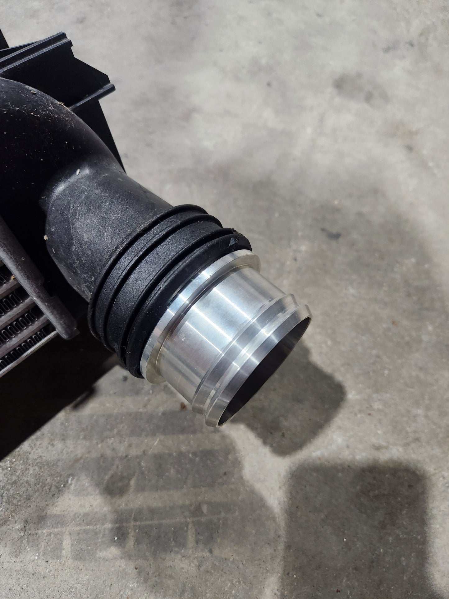 M57 E90 CNC 6061 Aluminum Intercooler Inlet and outlet adapters