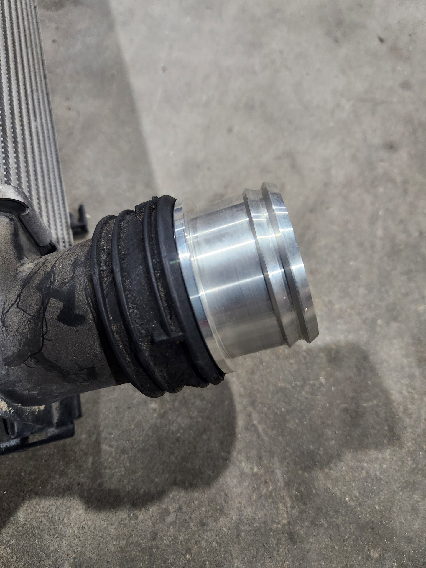 M57 E90 CNC 6061 Aluminum Intercooler Inlet and outlet adapters