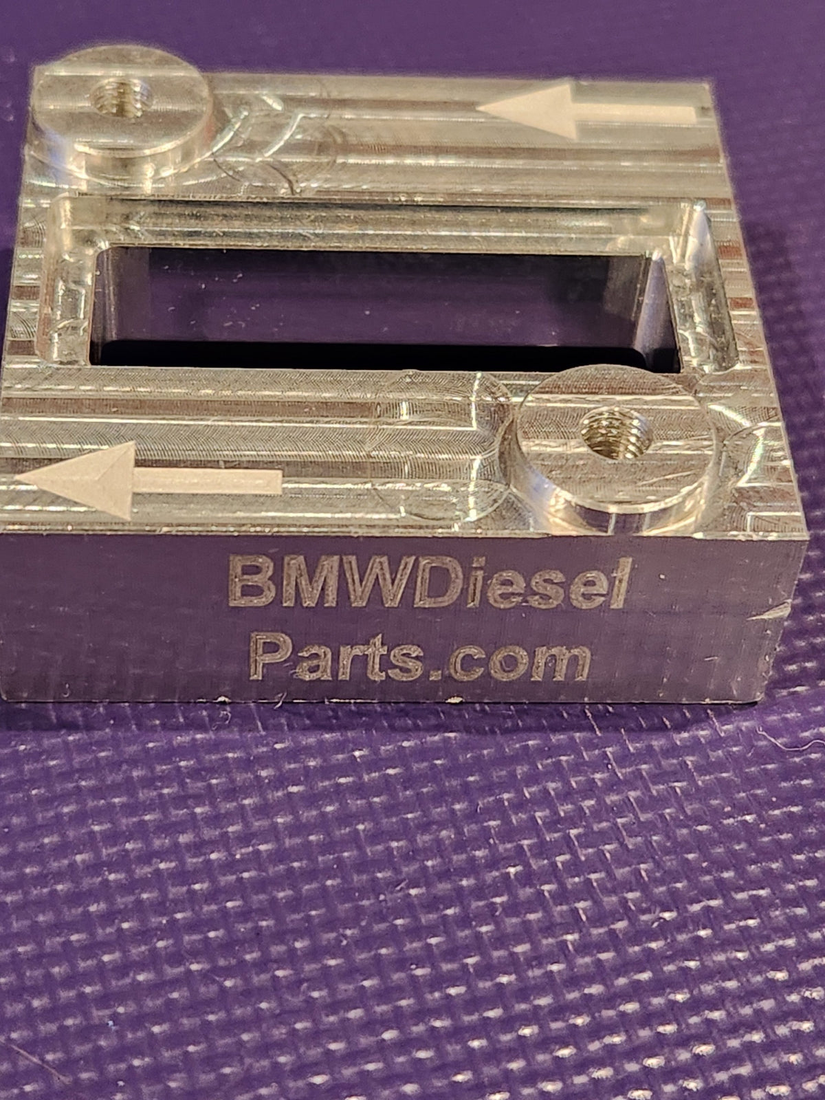 BMW N57 304 Stainless MAF weld Bung fits BMW MAF part # 13627804150