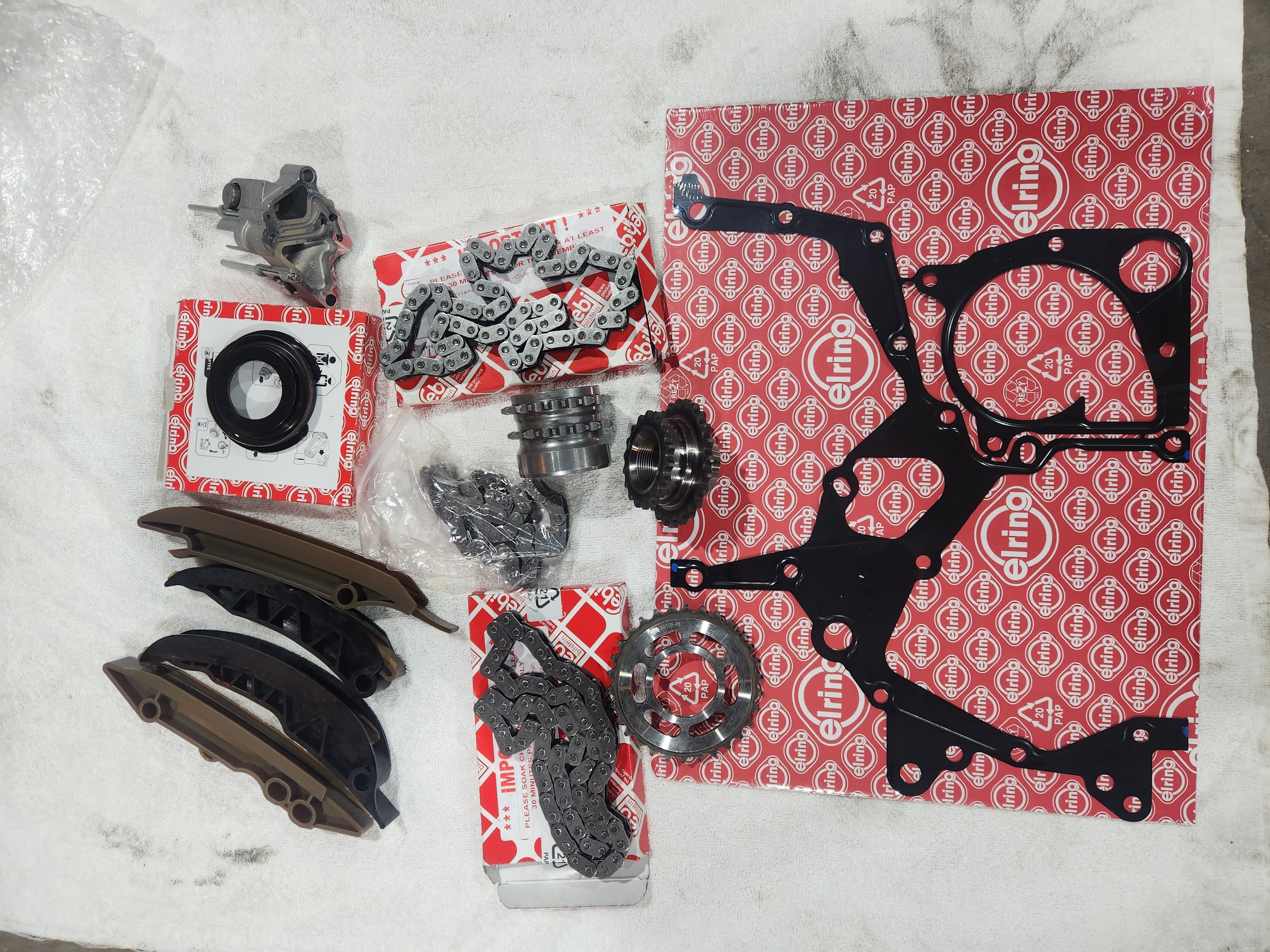 BMW M57 Complete Timing Chain Kit Fit all North American E90 335D and ...