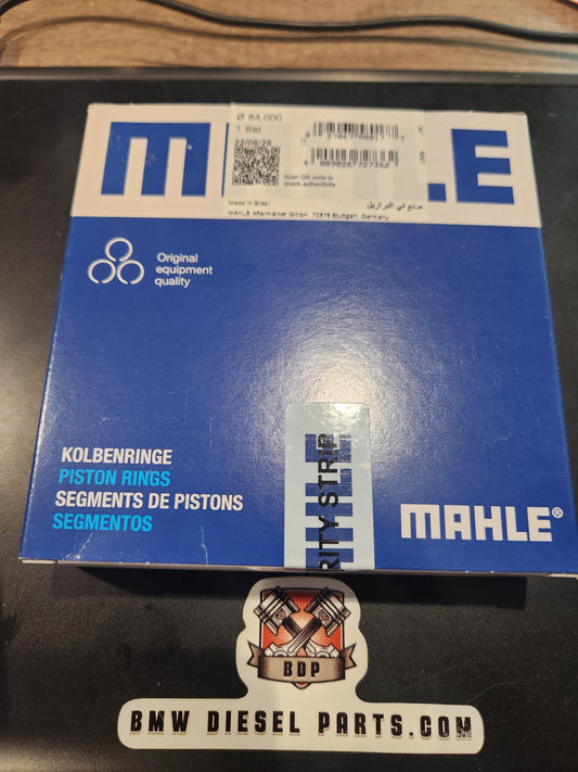 Genuine BMW m57 Mahle Piston Ring set in STOCK USA (per Piston) sourced direct from dealer